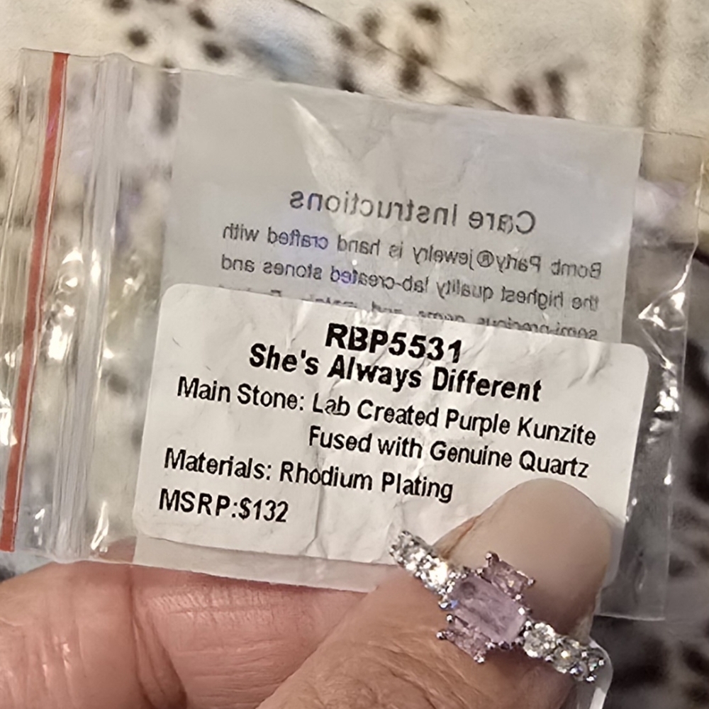Bomb Party RBP5531 She's Always Different Ring